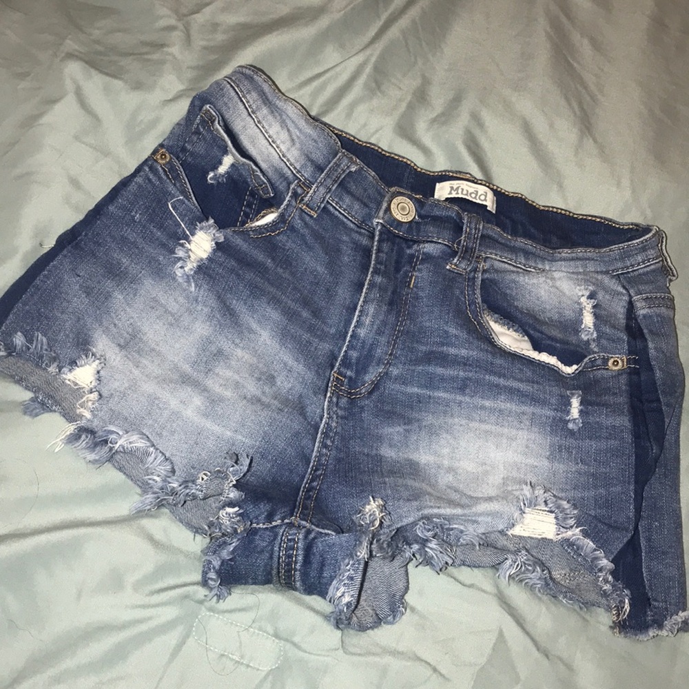 Cheeky Mudd distressed Shorts